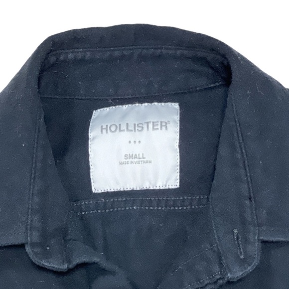 🔵Hollister Men's Button Down Shacket Like Shirt Size S - Picture 6 of 7